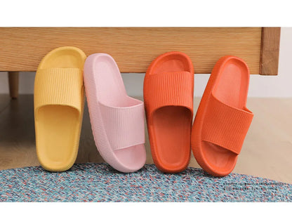 Thick Platform Bathroom Home Slippers Women Fashion Soft Sole EVA Indoor Slides Woman Sandals 2025 Summer Non-slip Flip Flops