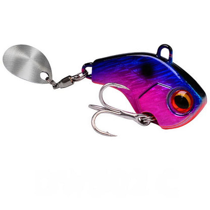 Fishing Lures Wobble Rotating Metal Vib Vibration Bait Winter Fishing 6g 15g 28g Artificial Hard Baits Spinner Spoon Lure Pesca