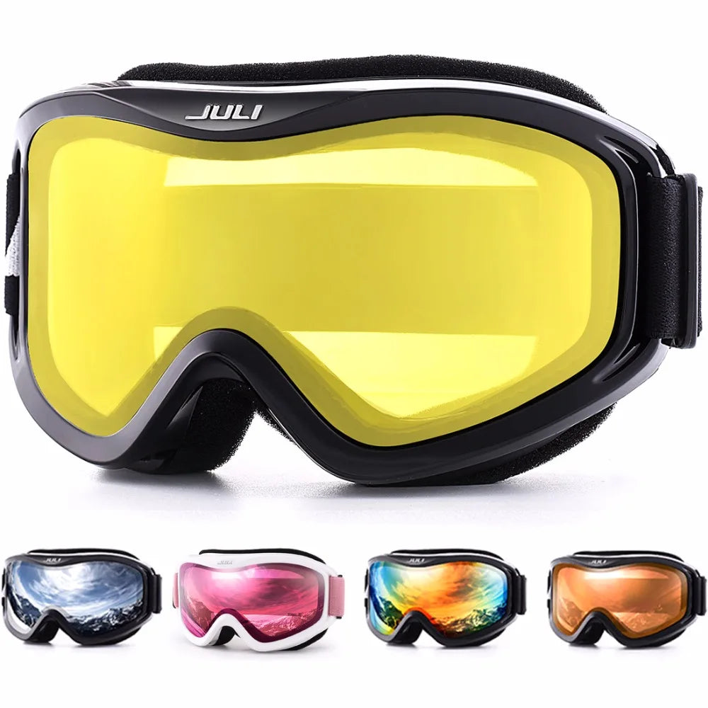 Ski Goggles for Men Women,Winter Snow Sports with Anti-fog Double Lens Mask Glasses Snowboard Snowmobile