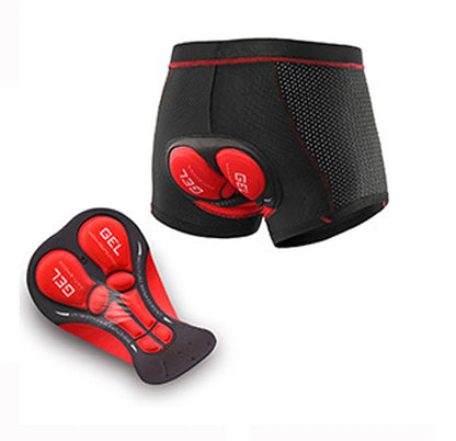 NEWBOLER Breathable Cycling Shorts Cycling Underwear 5D Gel Pad Shockproof Bicycle Underpant MTB Road Bike Underwear Man Shorts