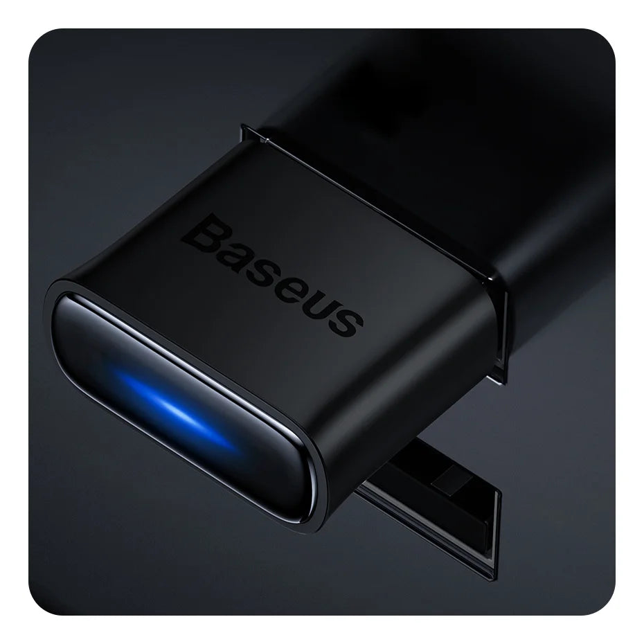 Baseus USB Bluetooth Adapter Dongle Adaptador Bluetooth 5.1 for PC Laptop Wireless Speaker Audio Receiver USB Transmitter