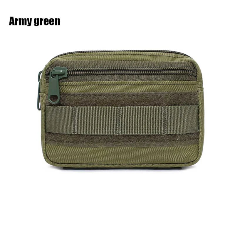 Double Layer EDC Pack Men Tactical Molle Waist Belt Oxford Hip Pouch Fanny Pack Camping Hunting Accessories Utility Bag