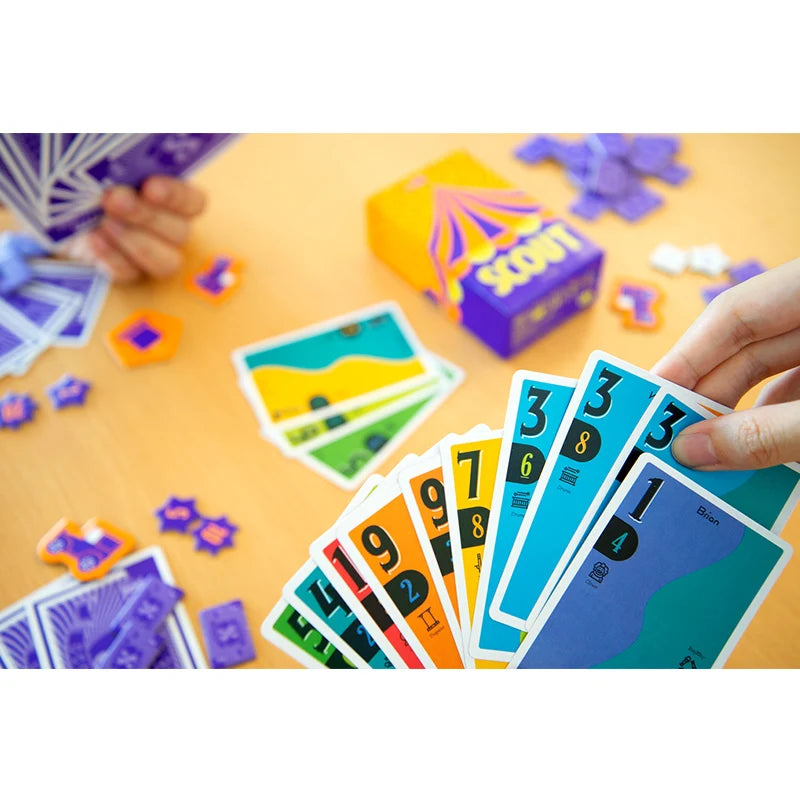 Double your language fun with the Circus Scout Poker Card Game – Perfect for memorable nights!