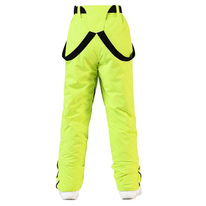 New Men and Women Winter Outdoor Ski Pants Windproof Waterproof Warm Breathable Snowboarding Pants Snow Sports Bibs Pants