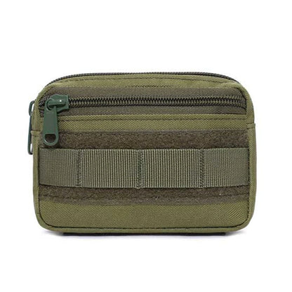 Double Layer EDC Pack Men Tactical Molle Waist Belt Oxford Hip Pouch Fanny Pack Camping Hunting Accessories Utility Bag