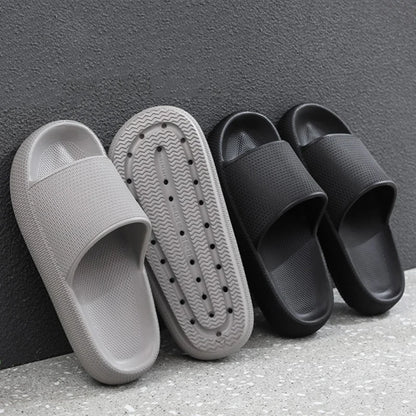 Cloud Slippers For Men Flip Flops Beach Sandals Bathroom Non-Slip Slides Men Women Slippers Indoor House Shoes Male Slipper