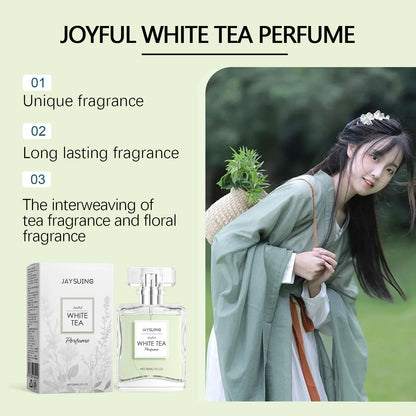 Perfume Women White Tea Long Lasting Fragrance Floral Scent Pheromone Refresh Deodorant Dating Flirting Perfumes to Attract Men