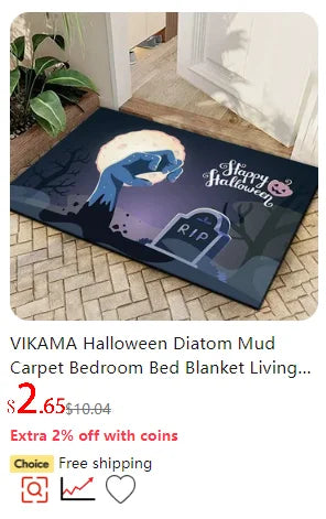 VIKAMA Silk Wool Rugs Children's Room Living Room Bedroom Tie-Dye Non-Slip Washable Machine Washable Carpet Mats