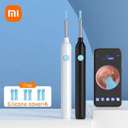 Xiaomi SUNUO Intelligent Visual Ear Digging Spoon Camera LED Light Otoscope Endoscope Wireless Ear Picker Ear Wax Remover Tools