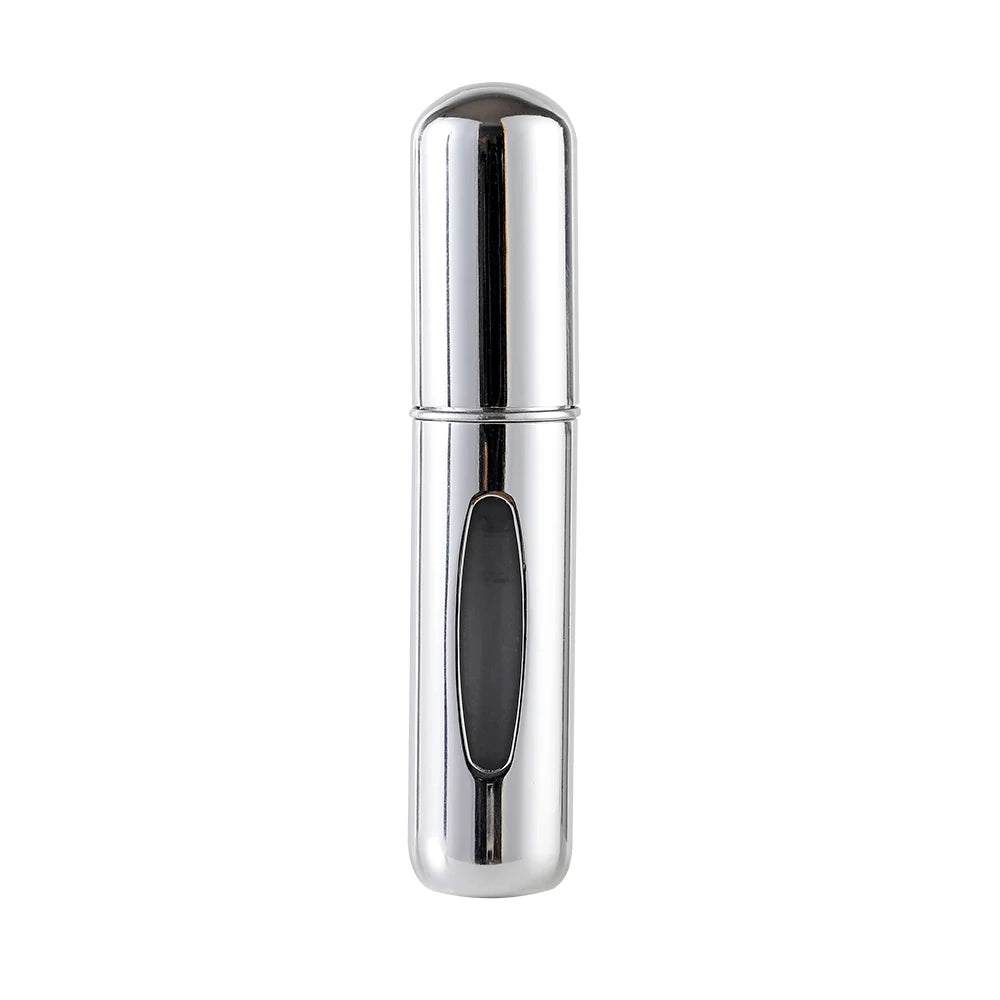 Portable Mini Travel High-end Perfume Bottle Base Refill Bottle Straight Charging Small Sample Perfume Aluminum Material