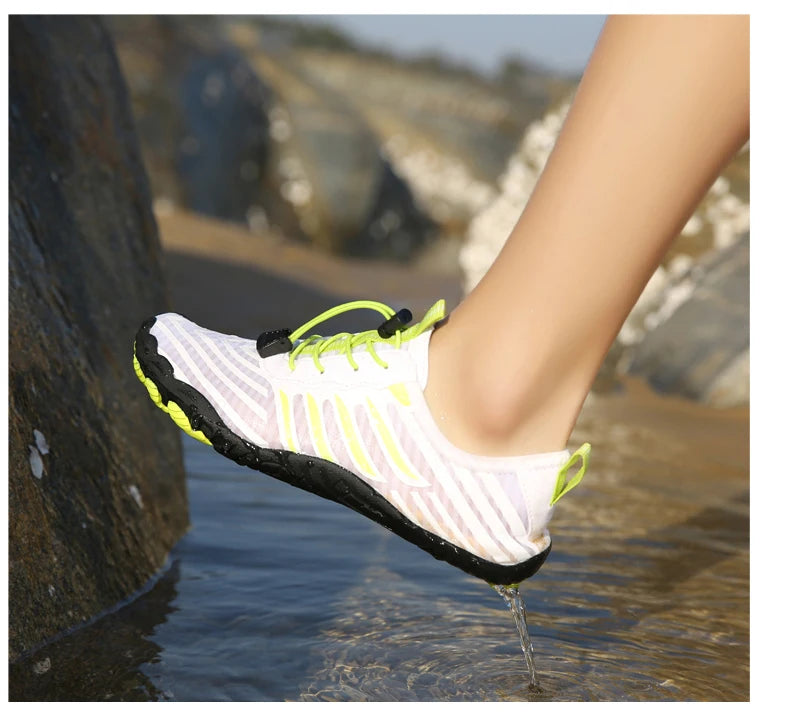 Water Shoes for Women Men Barefoot Shoes Upstream Breathable Beach Shoes Sport Shoe Quick Dry River Sea Aqua Shoes Sneakers