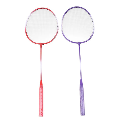 Professional Badminton Rackets Shuttlecocks and Carrying Bag Set Double Badminton Racquet Set Indoor Outdoor Speed Sports