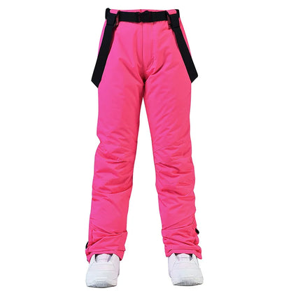 New Men and Women Winter Outdoor Ski Pants Windproof Waterproof Warm Breathable Snowboarding Pants Snow Sports Bibs Pants