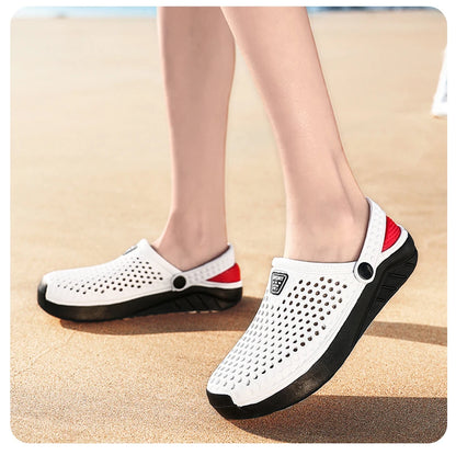 Unisex Fashion Beach Sandals Men Anti Slip Thick Sole Slippers Lightweight Summer Flip Flops Garden Shoes Man Women