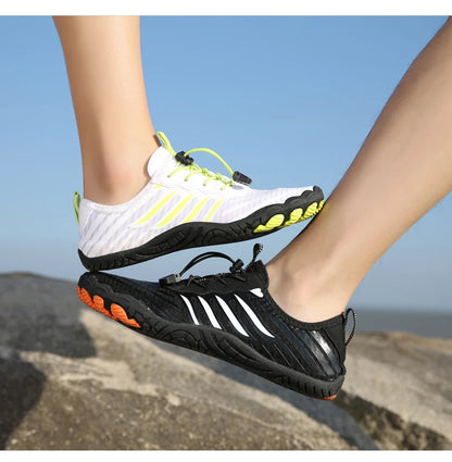 Water Shoes for Women Men Barefoot Shoes Upstream Breathable Beach Shoes Sport Shoe Quick Dry River Sea Aqua Shoes Sneakers