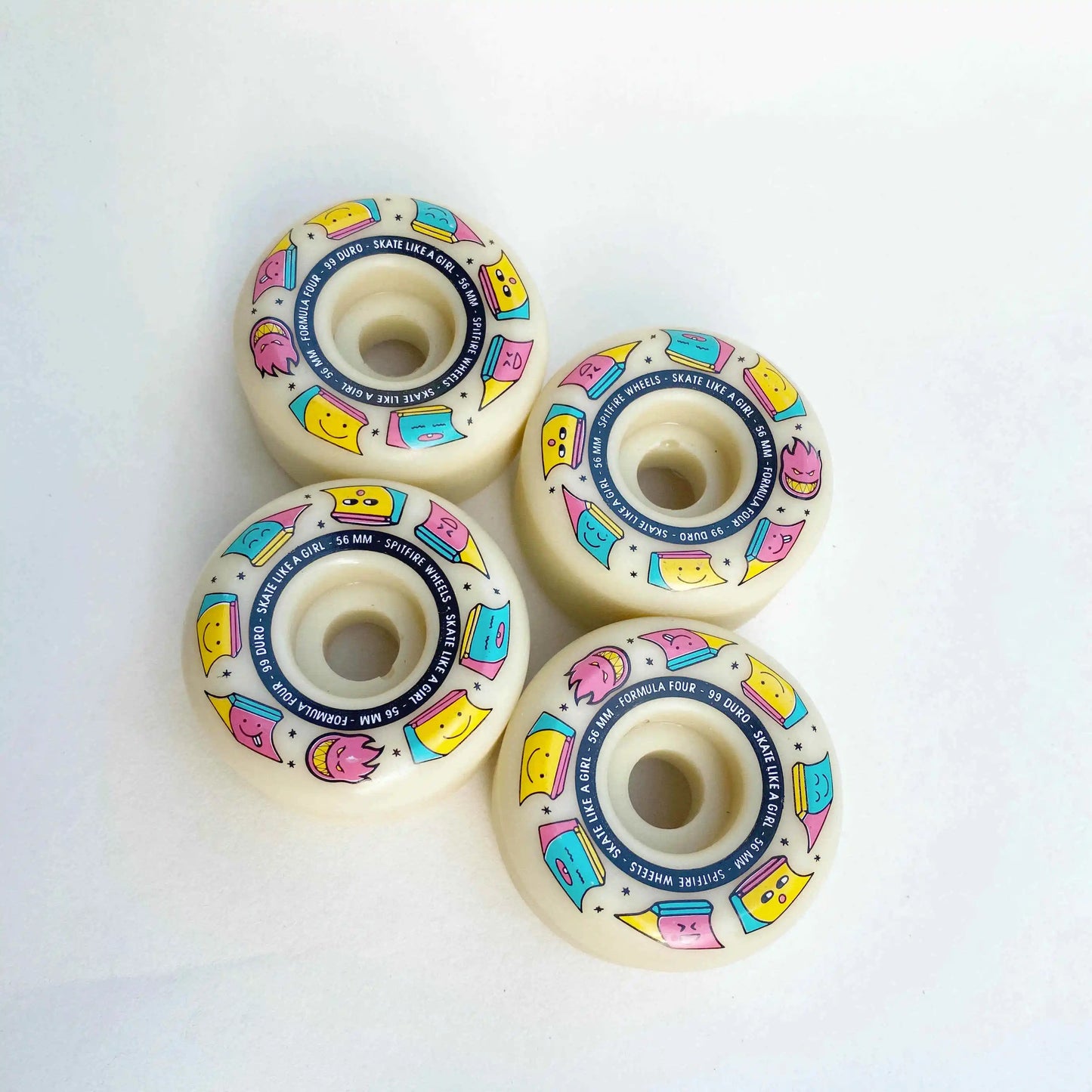 Spitfire wheels imported genuine Spitfire 52mm 101duro 53mm 54mm 56mm 99duro 80HD skateboard wheel for skateboard