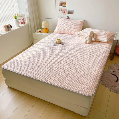 YanYangTian Thin Mattress Cover Summer Mat Dust Mat Air-conditioning Mattress Quilted Protector Bedding set girl bedroom 120 150