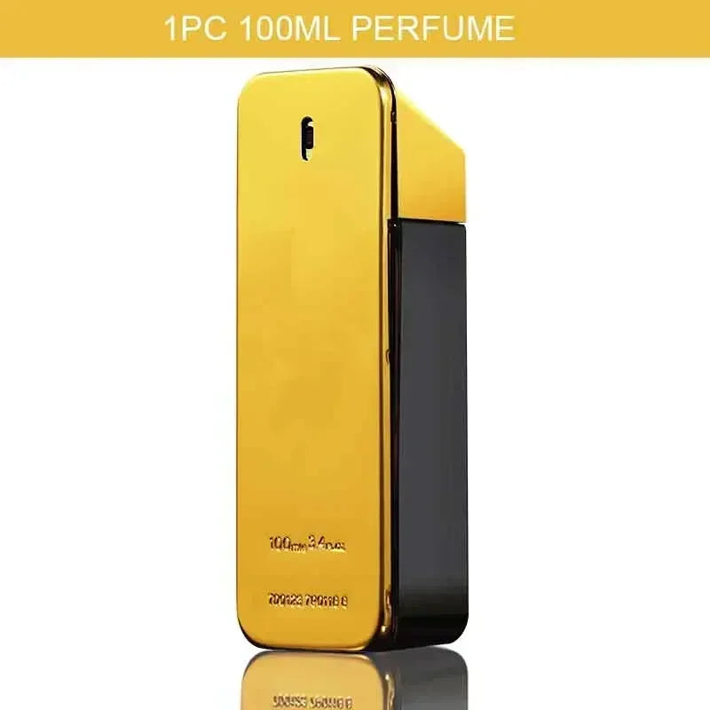 100ml(3.4oz) Million Gold Man Original Perfume Fragrance Pheromone Perfum Masculine Men Long-Lasting Body Spray Cologne Perfumes