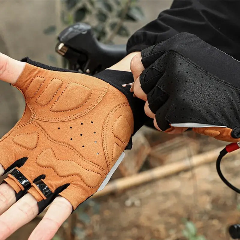 WEST BIKING Sports Cycling Gloves Half Finger Men Women MTB Bike Gloves Running Fitness Gym Riding Motorcycle Bicycle Gloves