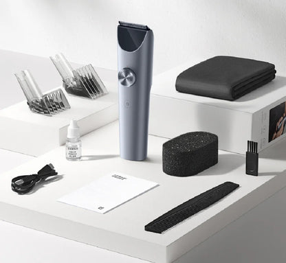 Xiaomi Mijia Hair Clipper 2 Hair Trimmer Professional Beard Cut Machin IPX7 Waterproof Wireless Haircut Machine Mijia Clipper 2