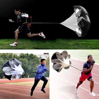 Soccer Speed Parachute Strength Training Physical Umbrella Football Parachute Strength Training Running Explosive Force Speed