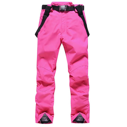 New Men and Women Winter Outdoor Ski Pants Windproof Waterproof Warm Breathable Snowboarding Pants Snow Sports Bibs Pants