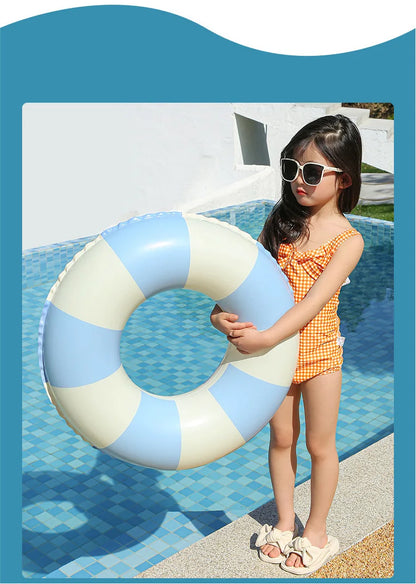 Rooxin Donut Swimming Ring Inflatable Pool Float for Teen Kids Swimming Circle Baby Swim Tube Water Play Swimming Pool Toys