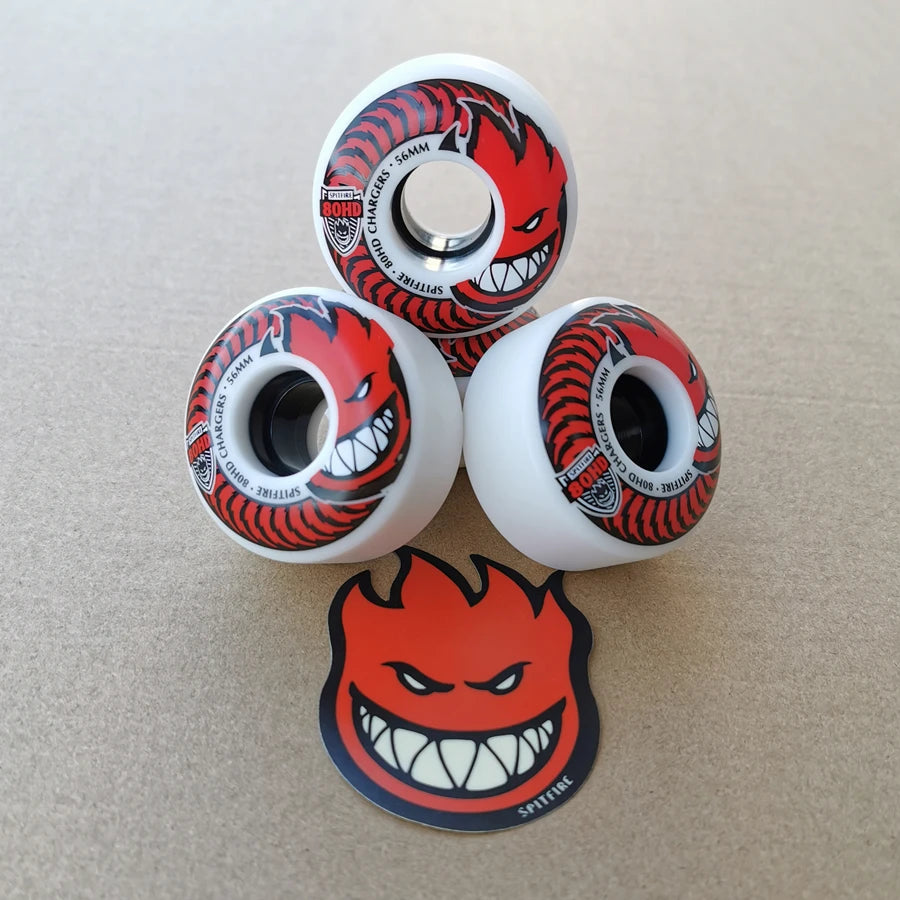 Spitfire wheels imported genuine Spitfire 52mm 101duro 53mm 54mm 56mm 99duro 80HD skateboard wheel for skateboard