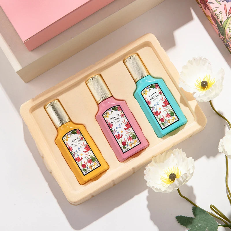 Floral Scent Perfume Gift Box 110ml Four Piece Set духи Lasting Fragrance Floral Scent Pheromone Eau De Parfum Floral Fragrance