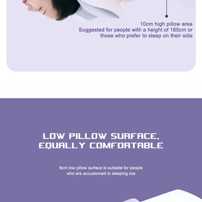 Memory Foam Pillows Butterfly Shaped Relaxing Cervical Slow Rebound Neck Pillow Pain Relief Sleeping Orthopedic Pillow Beding