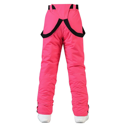 New Men and Women Winter Outdoor Ski Pants Windproof Waterproof Warm Breathable Snowboarding Pants Snow Sports Bibs Pants