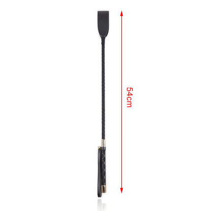 Riding Crop Durable Equestrian Training PU Leather Outdoor Portable Pointer Lightweight Non Slip With Handle Horse Whip Racing