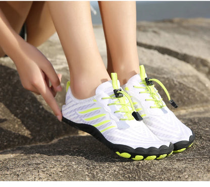 Water Shoes for Women Men Barefoot Shoes Upstream Breathable Beach Shoes Sport Shoe Quick Dry River Sea Aqua Shoes Sneakers