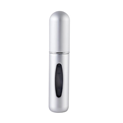 Portable Mini Travel High-end Perfume Bottle Base Refill Bottle Straight Charging Small Sample Perfume Aluminum Material