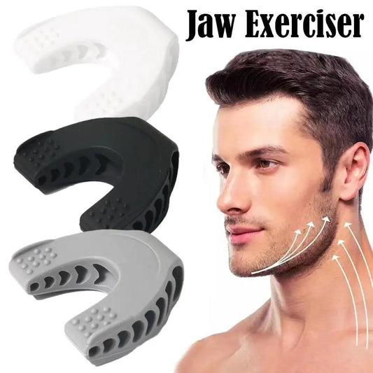 Jaw Exerciser And Neck Toning Jawline Exerciser For Men And Women Face Muscle Trainin Resistance Levels Double Chin Reducer