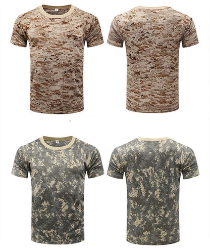 3D Camouflage T-Shirt Men Clothes Outdoor Fashion Casual O Neck Short Sleeve Summer Street Oversized Men Outdoor Sport T Shirts