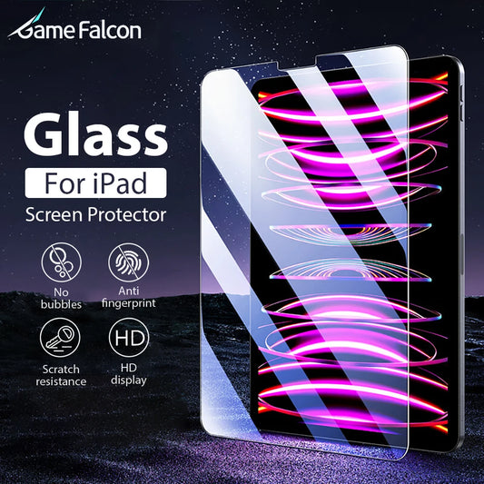 Tempered Glass Screen Protector For Ipad Pro 13 12.9 11 6th M4 M2 2024 Air 5 4 3 2 1 9 9th 10 10th Gen Mini 6 10.9 10.2 9.7 Film