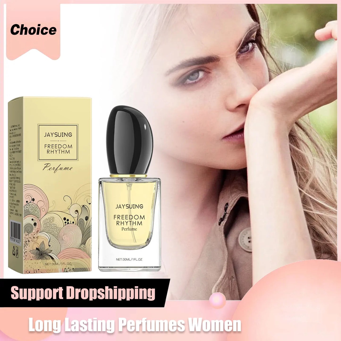 Long Lasting Perfumes Women Fragrance Body Spray Duration Floral Scent Refreshing Dating Fresh Eau De Parfum Attract Men Perfume