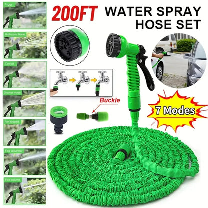 Expandable Magic Hose, High-Pressure Car Wash, 7Water Spraying Functions, Water Gun, Home Garden Watering Hose