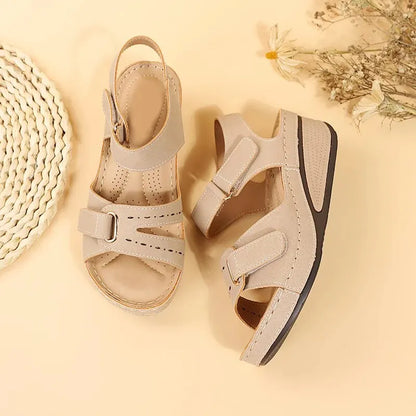 Summer Wedge Sandals for Women 2023 New Fashion Non Slip Beach Shoes Woman Lightweight Casual Platform Sandalias Mujer Plus Size