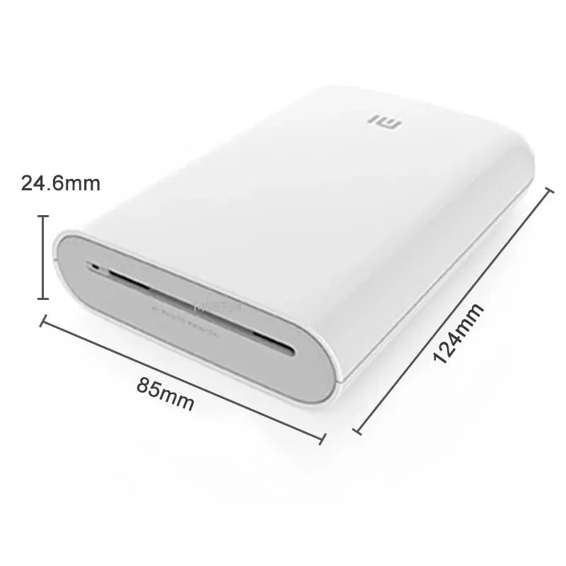 New Original Portable Mini Xiaomi Pocket Photo Printer Wireless Bluetooth Thermal Print AR Video Mijia ZINK Self-adhesive Color