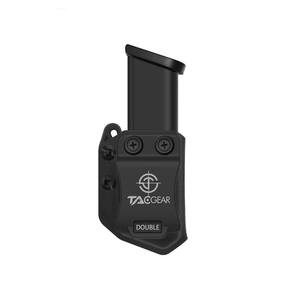 IWB OWB Magazine Pouch Holster Mag Carrier for Glock S&W SIG H&K IWI Taurus hellcat FN CZ Walther 2011 9mm .40 Pistol Airsoft