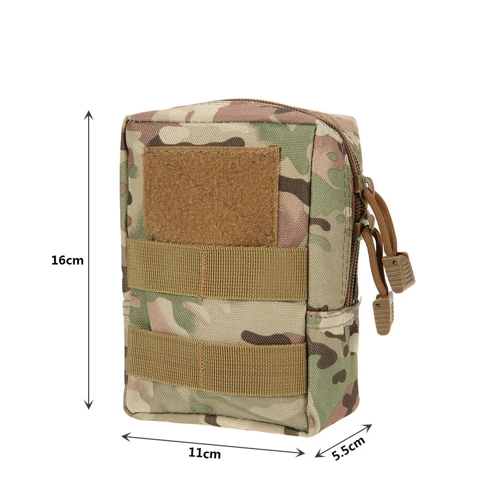 Tactical Bags Molle Pouches Gear Waist Bag Men Phone Pouch Camping Hunting Accessories Belt Fanny Pack EDC Pack