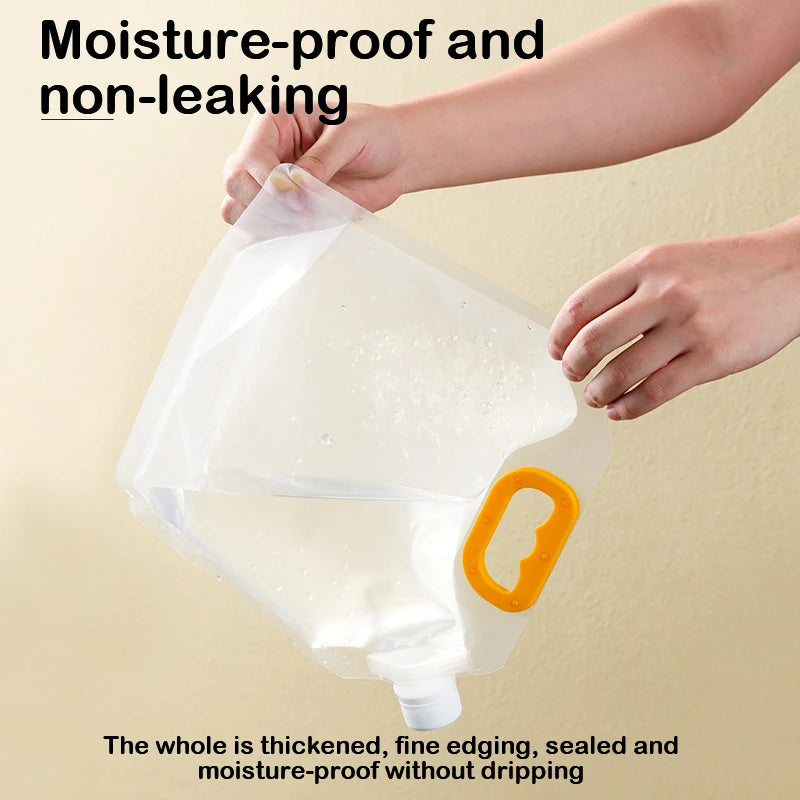 Grain Storage Bag Portable Insect Proof Moisture Proof Fresh Keeping Bag Recyclable Portable Transparent Grain Storage Bags