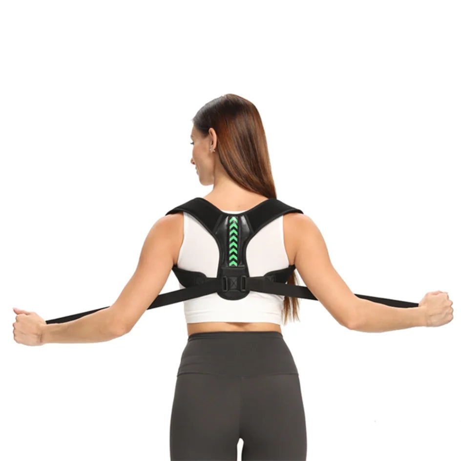 Adjustable Back Shoulder Posture Corrector Belt Clavicle Spine Support Reshape Your Body Home Office Sport Upper Back Neck Brace