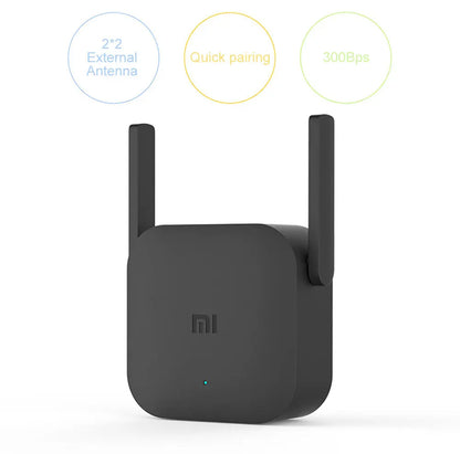 New Original Xiaomi Wifi Amplifier Pro 300M 2.4G Repeater Network Expander Range Extender Roteader Mi Wireless Wi-Fi Router