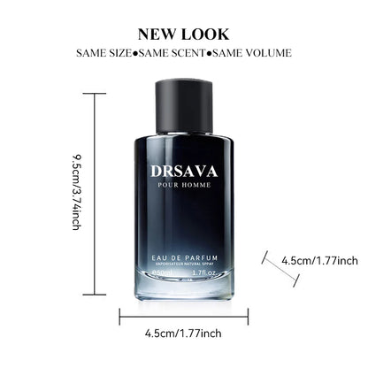 50ML 1.7FL.OZ DRSAVA Fougere Perfume for Men, Feronomas Lavender Cedar Fragrance, Long Lasting Eau de Parfum Perfume Hombre