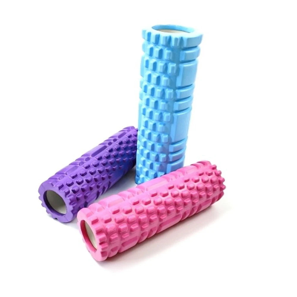 26cm Yoga Column Gym Fitness Pilates Foam Roller Exercise Back Massage Roller Yoga Brick Home Fitness Equipment