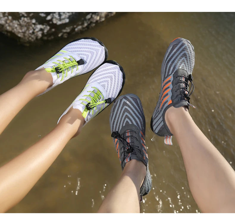 Water Shoes for Women Men Barefoot Shoes Upstream Breathable Beach Shoes Sport Shoe Quick Dry River Sea Aqua Shoes Sneakers