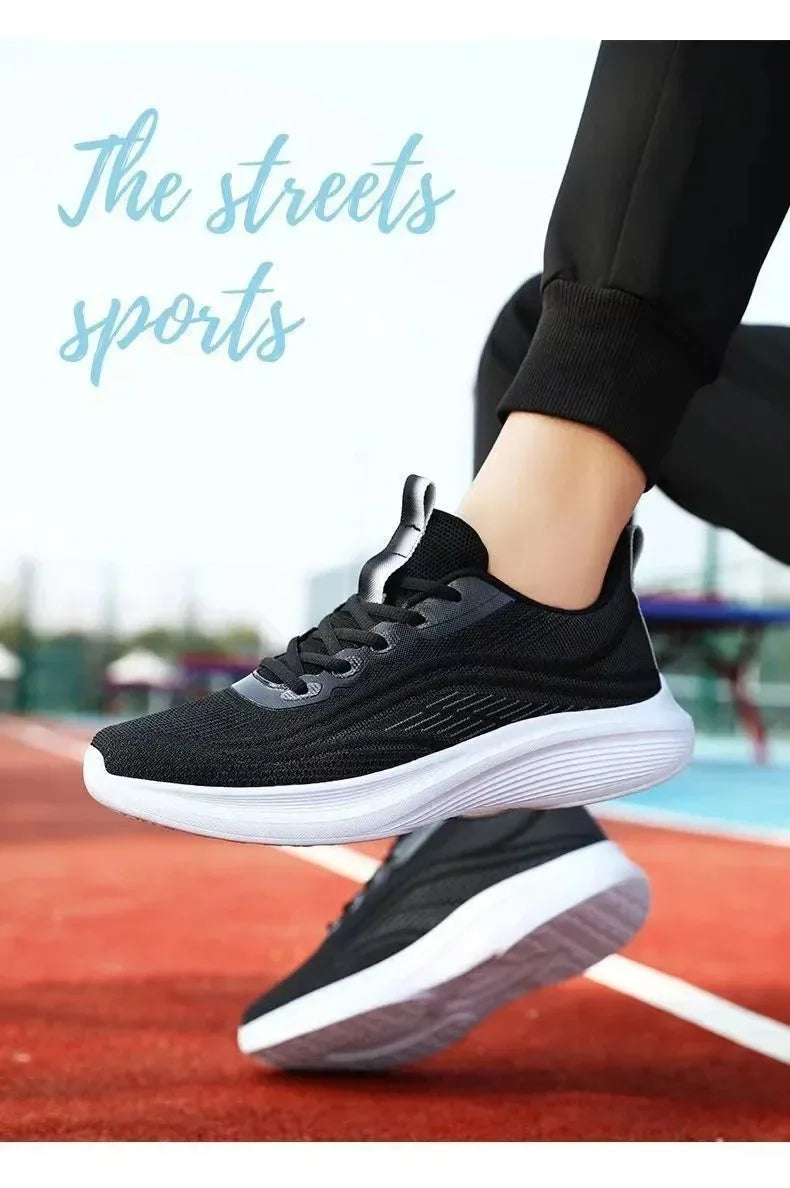 Casual Running Summer Fashion Anti Slip Hiking Mesh Breathability Athletic Shoe Tennis Woman Trend 2024 Woman Sneakers Couple